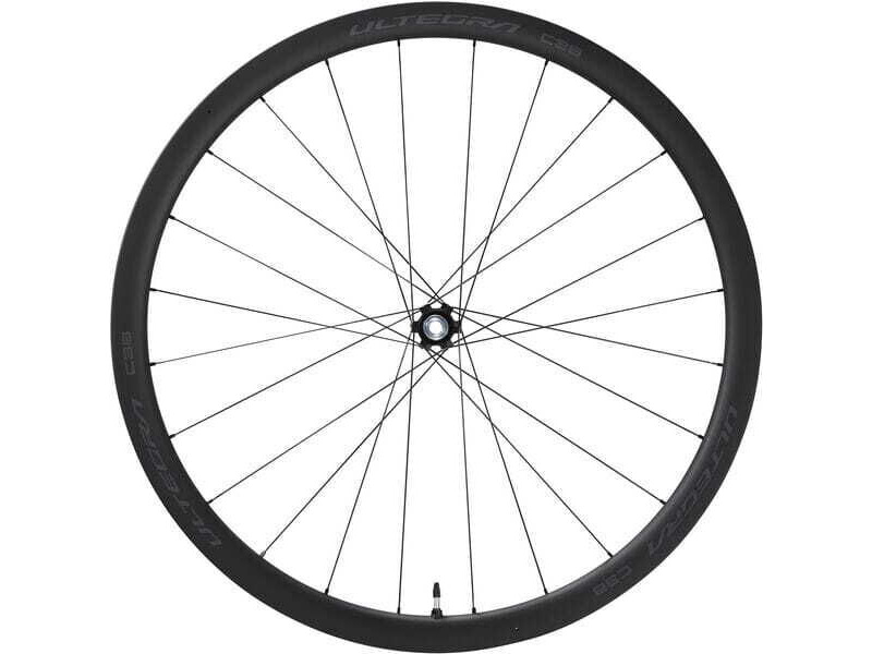 Shimano Parts WH-R8170-C36-TL Ultegra disc Carbon clincher 36 mm, front 12x100 mm click to zoom image