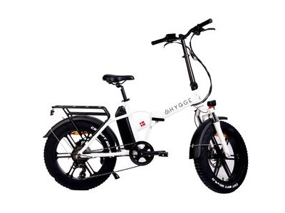 HYGGE Vester Foldable E-Bike  Heron White  click to zoom image