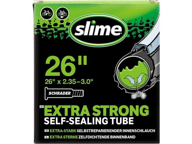 Slime Smart Tube - 26 x 2.35 - 3.0" - Schrader Valve click to zoom image