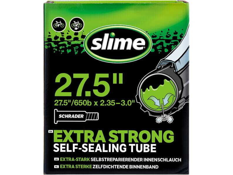 Slime Smart Tube - 27.5 x 2.35 - 3.0" - Schrader Valve click to zoom image