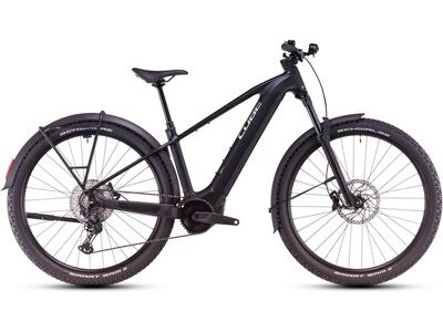 Cube Reaction Hybrid Race Allroad Black/metal 2025 L